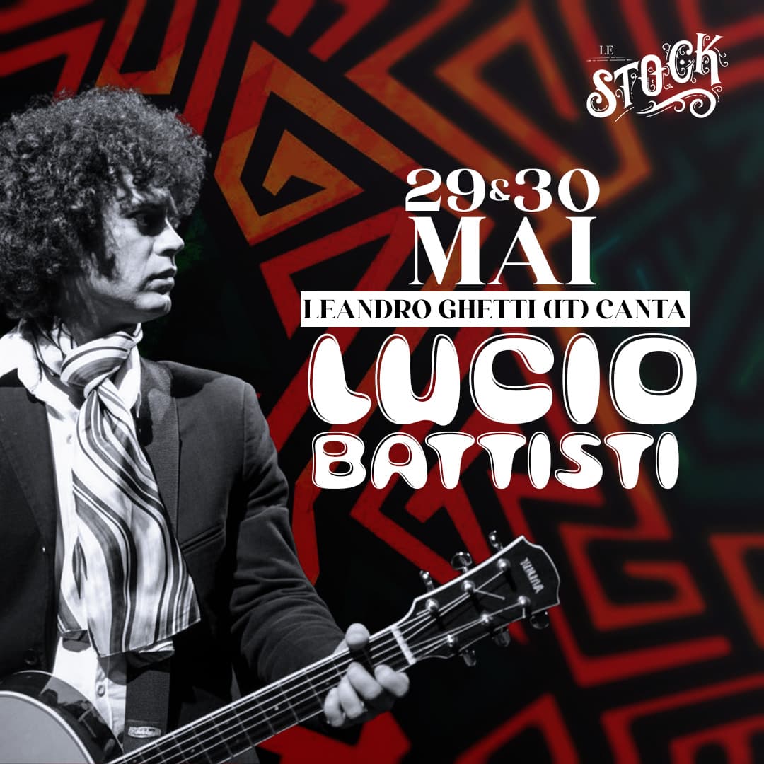 Leandro Ghetti (IT) tributo Lucio Battisti